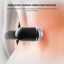 Lumbar Cushion 3 in 1 Massage and Heating Support USB Dark Gray