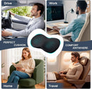Car Seat Cushion Memory Foam Wedge for Lower Back Support Black, 44 x 23.5 x 9.5 cm