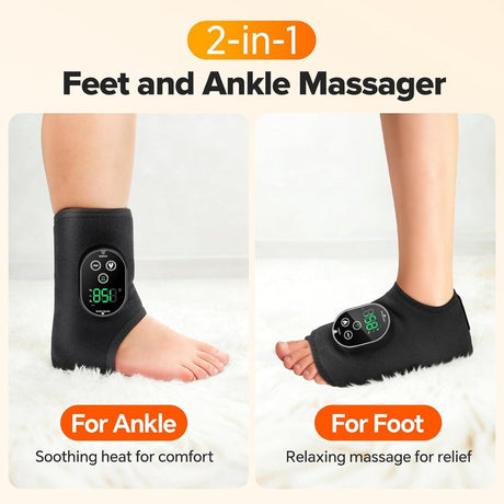 Foot Massager with Heat for Blood Circulation and Reflexology