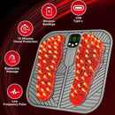 Electric Foot Massager USB Massage Mat with Remote Control Grey, 8 Modes, 19 Levels