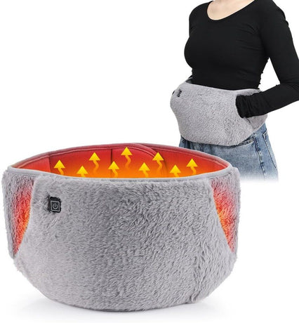 USB Heated Waist Belt Hand Warmer for Menstrual Cramp Relief