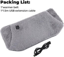 USB Heated Waist Belt Hand Warmer for Menstrual Cramp Relief