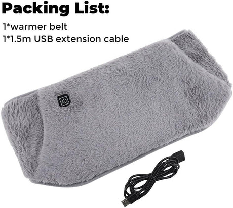 USB Heated Waist Belt Hand Warmer for Menstrual Cramp Relief