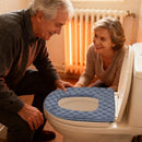 USB Heated Toilet Seat Cover 5 Level Heating with Timer Grey