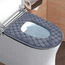 USB Heated Toilet Seat Cover 5 Level Heating with Timer Grey