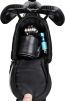 Bicycle Saddle Bag MTB Repair Tool Pouch with Reflective Trim Black