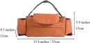 Universal Stroller Storage Bag with Cup Holder and Tissue Pocket Brown