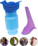 2 Pack Reusable Unisex Urinal Toilet Kit for Camping and Car, 750 ml