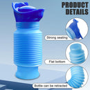 4 Pack Reusable Unisex Urinal Toilet Kit for Camping and Car, 750 ml