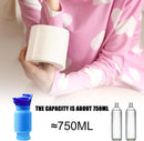 4 Pack Reusable Unisex Urinal Toilet Kit for Camping and Car, 750 ml