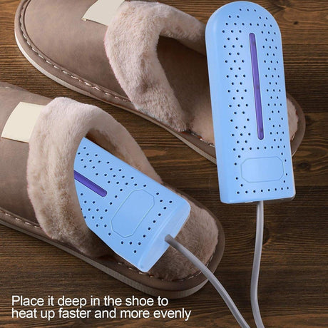 USB Shoe Dryer Portable Heater for Shoes Socks and Gloves Blue, 16.5 x 6 cm