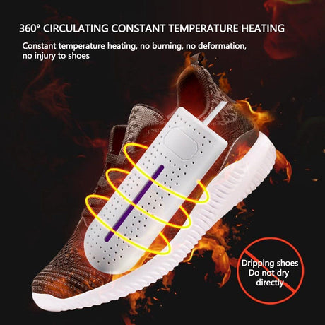 USB Shoe Dryer Portable Heater for Shoes Socks and Gloves Blue, 16.5 x 6 cm