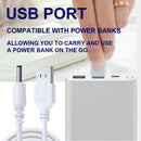 USB Shoe Dryer Portable Heater for Shoes Socks and Gloves White, 16.5 x 6 cm