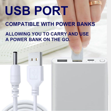 USB Shoe Dryer Portable Heater for Shoes Socks and Gloves White, 16.5 x 6 cm