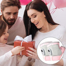 USB Heated Gloves Touchscreen Rechargeable Pink, 15 x 9 cm