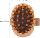 2 Piece Wooden Body Massage Rollers for Neck and Legs Cellulite Care
