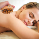 2 Piece Wooden Body Massage Rollers for Neck and Legs Cellulite Care