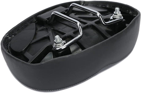 Black and Blue Bicycle Saddle Shock Absorbing Wide Seat Cushion Unisex, 26 x 17 x 9 cm