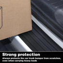 Yellow Universal Car Bumper Protection Strip Scratch Resistant Anti Slip, 104 x 9 cm