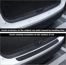 Black and Red Universal Car Bumper Protection Strip Scratch Resistant Anti Slip, 104 x 9 cm