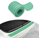 Green Universal Car Bumper Protection Strip Scratch Resistant Anti Slip, 104 x 9 cm