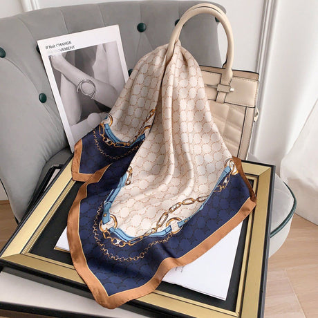 Womens Satin Shawl Scarf Wrap All Season