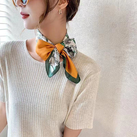 Womens Satin Shawl Scarf Wrap All Season