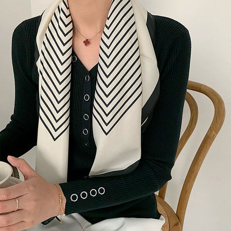 Womens Satin Shawl Scarf Wrap All Season