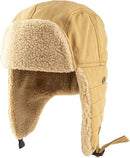Winter Aviator Hat Thickened Cotton with Earmuffs Khaki, One Size
