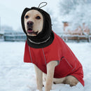 Dog Winter Earmuffs Calming Waterproof Snowproof Black, Size S, 40-54 cm