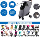 Universal Stroller Rain and Winter Cover Waterproof Snowproof