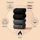 2 Pair Over the Knee Leg Warmers Knitted Long Socks Black Gray