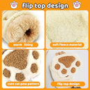 Fingerless Plush Winter Gloves Warm Cosplay Gloves for Women and Teen Girls