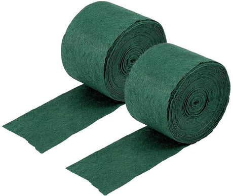 2 Piece Double Layer Tree Trunk Protectors Winter Proof Green, 12 x 2000 cm
