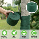 2 Piece Double Layer Tree Trunk Protectors Winter Proof Green, 12 x 2000 cm