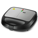 RAF R.214 Multi-functional Breakfast Maker 750W Double Sided Grill, 3 Interchangeable Plates for Sandwich/Waffle/Steak, Non-Stick Coating Wide Voltage 110-220V Household Electric Press Grill