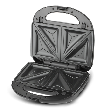 RAF R.214 Multi-functional Breakfast Maker 750W Double Sided Grill, 3 Interchangeable Plates for Sandwich/Waffle/Steak, Non-Stick Coating Wide Voltage 110-220V Household Electric Press Grill