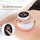 Electric Vacuum Scraping Massager, 6 Gear Suction & Heating Red Light Hot Compress Cupping Therapy Device with Magnetic Steel Beads for Back Belly Leg Home Use