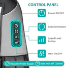 Shiatsu Neck Shoulder Massager with Red Light Heat, 8 Deep Kneading Nodes 3 Speed Bi-Directional Rotation Massage Shawl,  for Neck Back Waist Leg Home Office Car Use, AC & Car Adapters Included