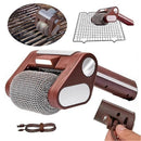 Electric Grill Brush Cleaner Cordless Rotating Brushless for Outdoor Grilling Brown