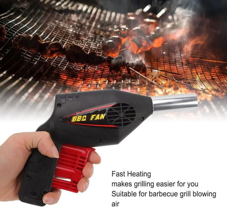 Portable Grill Fan Air Blower for Outdoor Grill