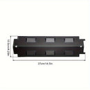 3-Pack Grill Heating Plates Black