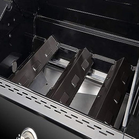 3-Pack Grill Heating Plates Black