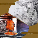 Vertical Chicken Grill Rack with Drip Tray Stainless Steel for Charcoal Grills and Ovens