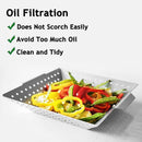 Stainless Steel Grill Pan Vegetable Grill Basket FLYE1392