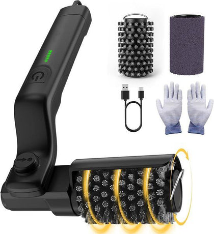 Electric Grill Brush with Adjustable Head 304 Stainless Steel Compatible with All Grills