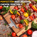 3-Prong Stainless Steel Skewers for BBQ