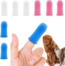 9-Piece Dog and Cat Toothbrush Set with Finger Toothbrushes