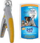 Pet Nail Clippers with LED Light 5x Magnifier and Nail Catcher for Cats and Dogs