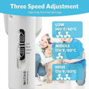2-in-1 Pet Hair Dryer with Straightening Brush Adjustable Temperature for Small Animals